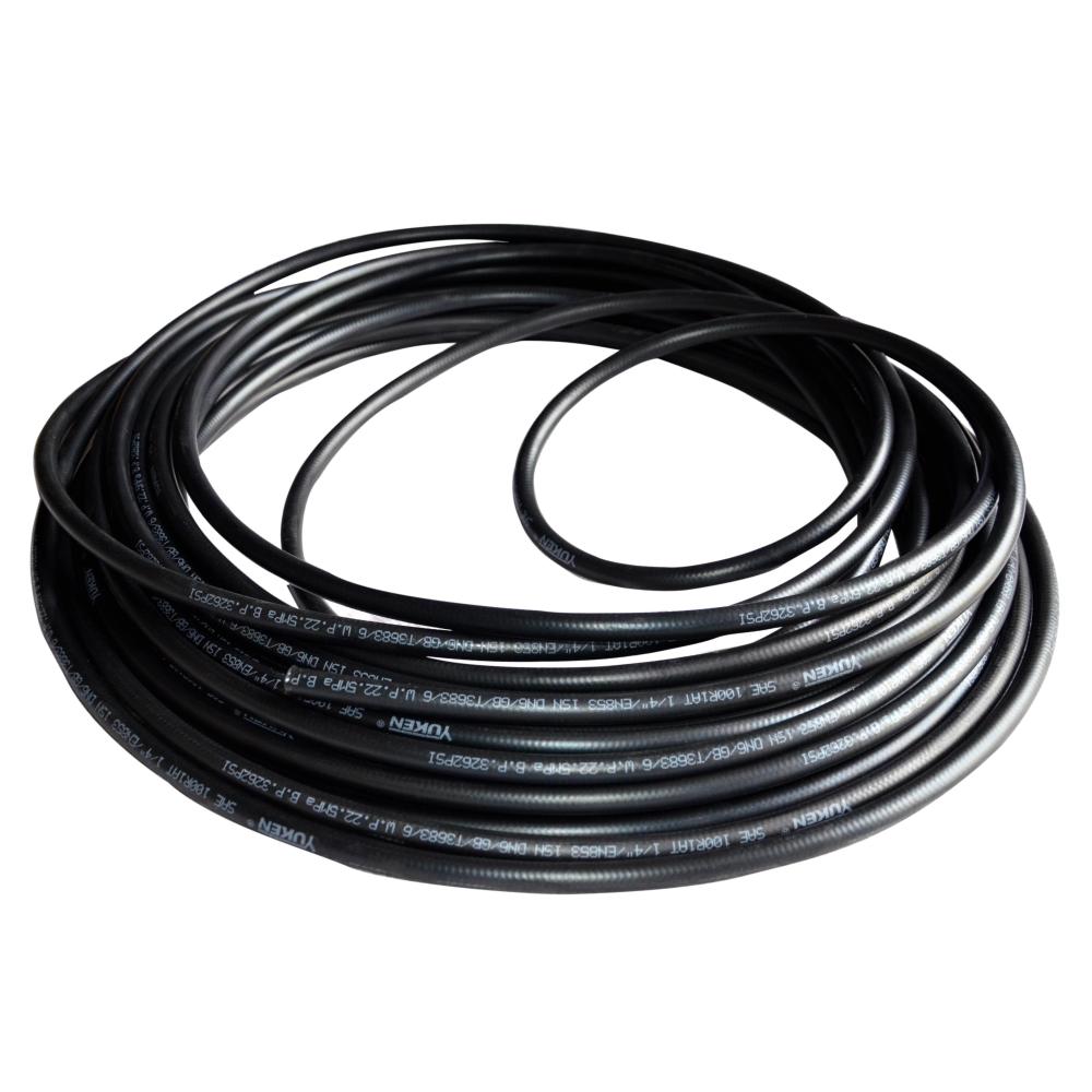 Smooth Wire Braid Hose High Pressure Steel Wire Braided Hydraulic Hose