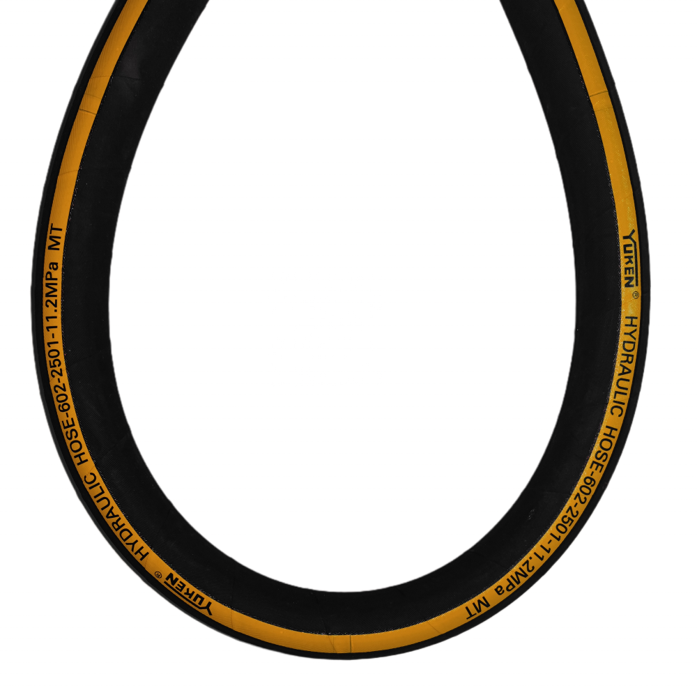 Hot Sale 602 Wire Braid Hydraulic Rubber Hose Oil Resistant Synthetic Rubber Hydraulic Hose Pipe