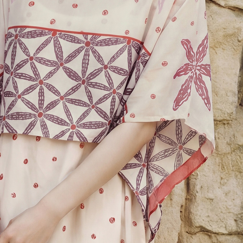 Printed pajama Nightdress