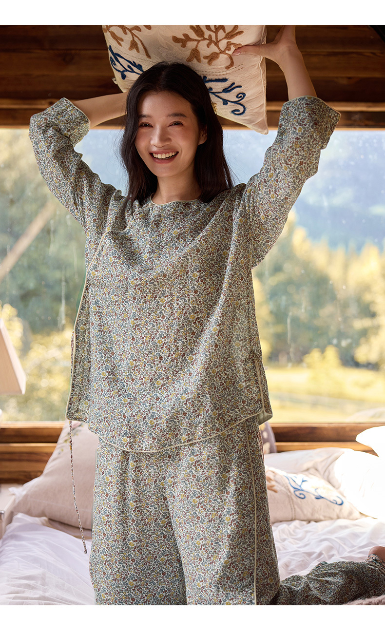 ‌100% Cotton‌ Eastern elements design Home T-shirt