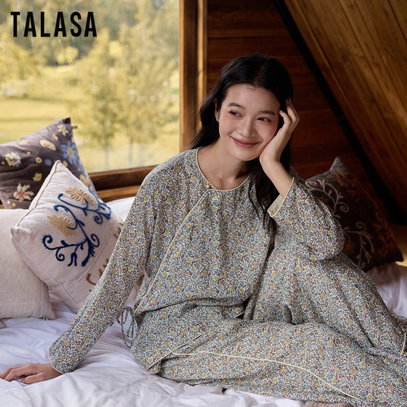 ‌100% Cotton‌ Eastern elements design Home T-shirt