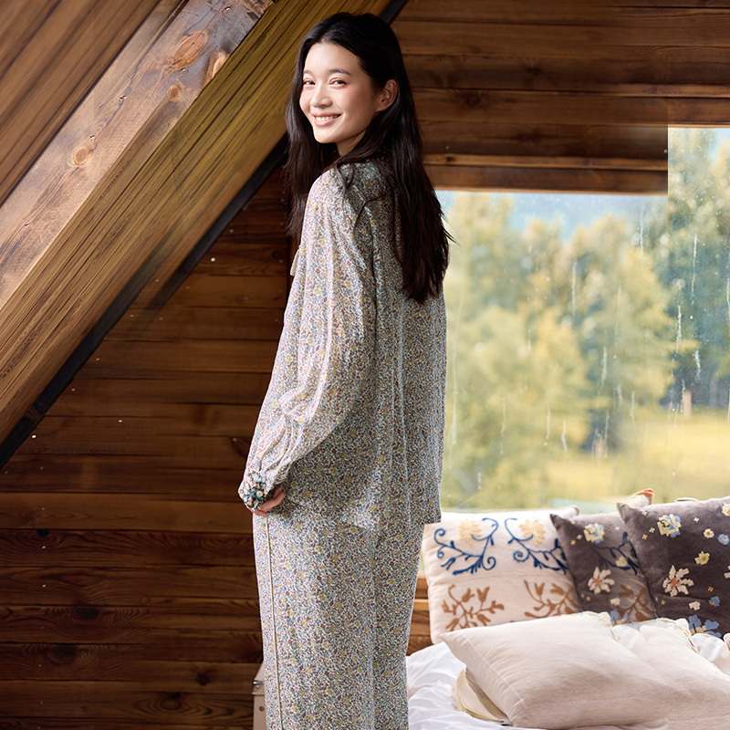 ‌100% Cotton‌  Printed pajama top