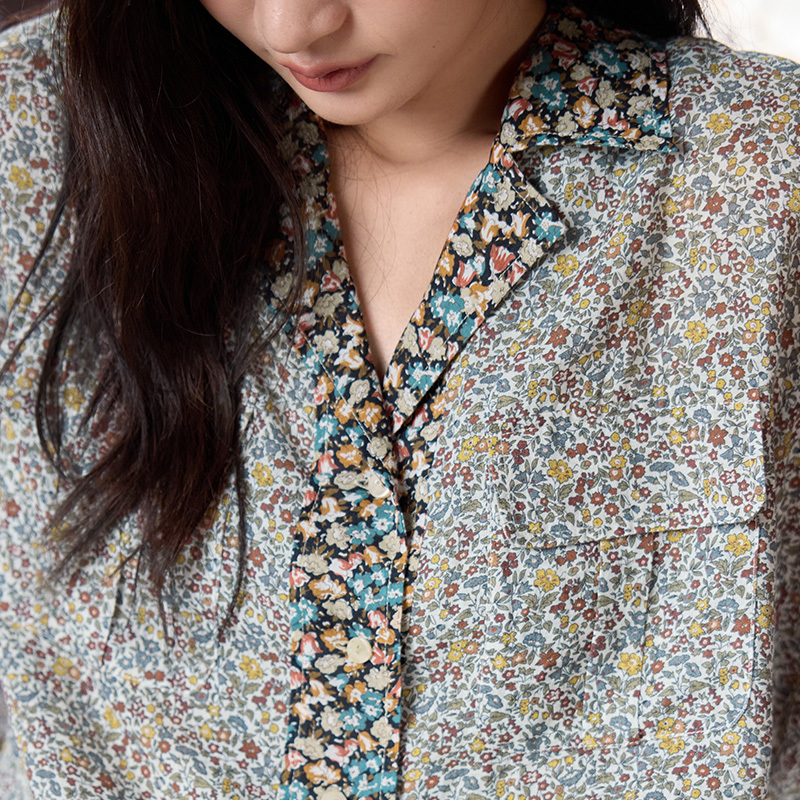 ‌100% Cotton‌  Printed pajama top