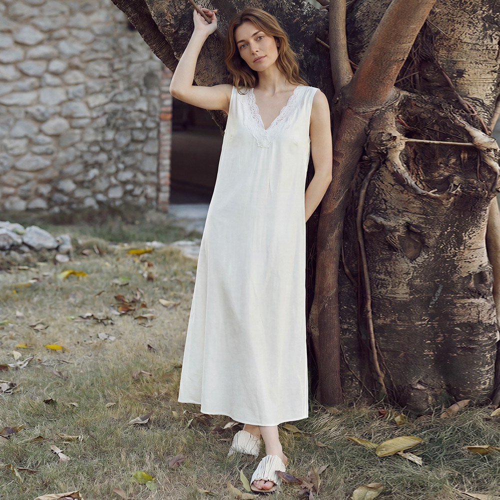 Embroidered nightdress