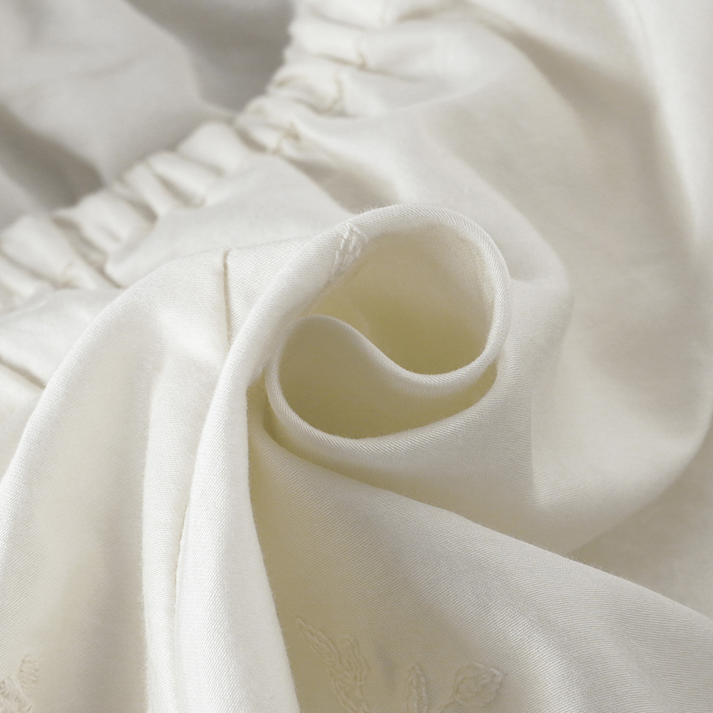 ‌Loungewear designs shirt with white lace