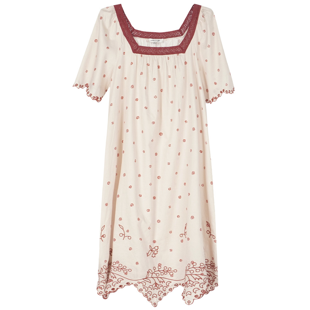 Embroidered nightdress