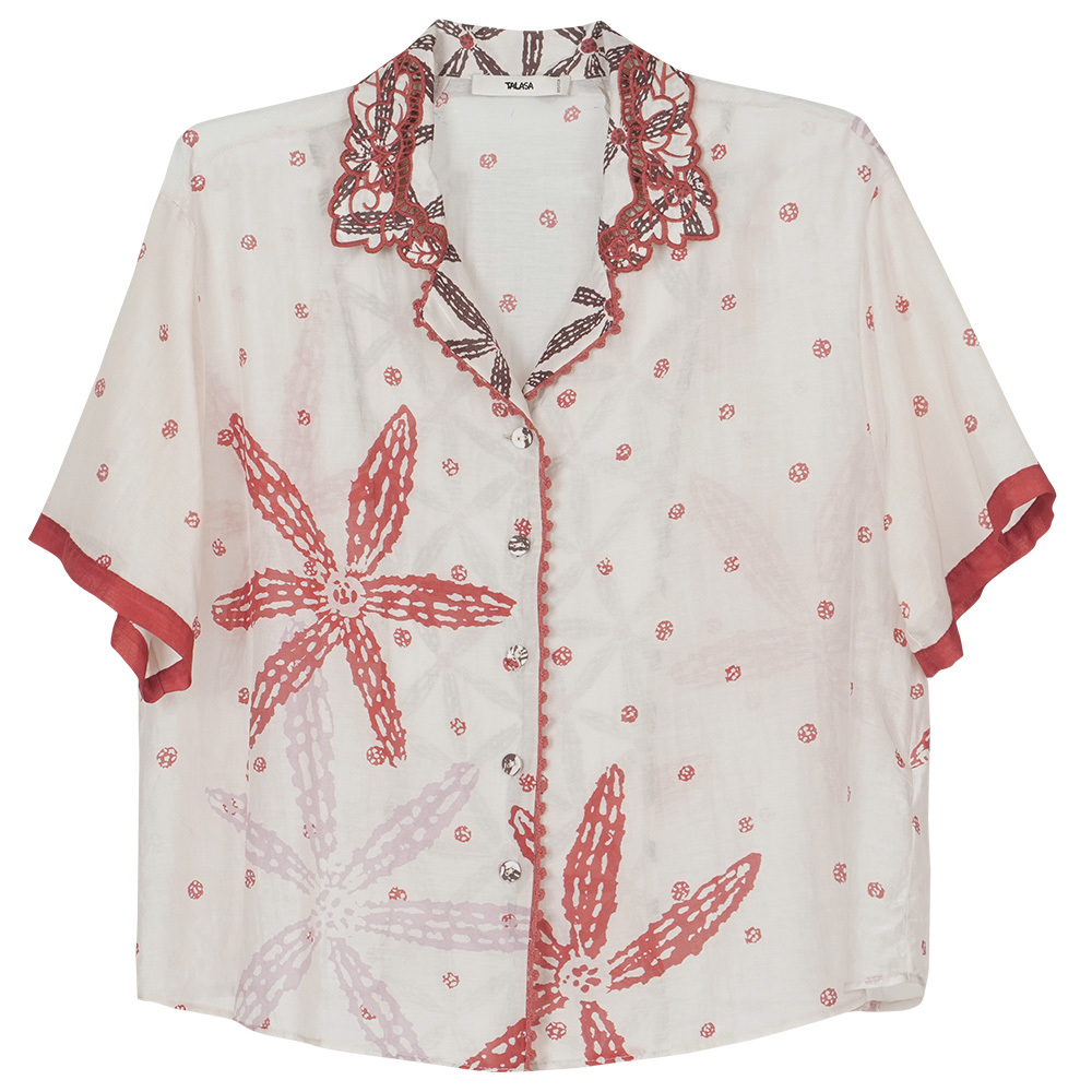 Printed pajama set Cotton