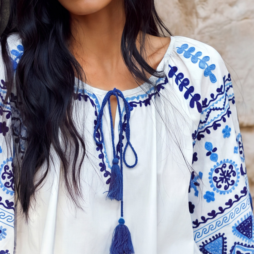 Embroidered nightdress