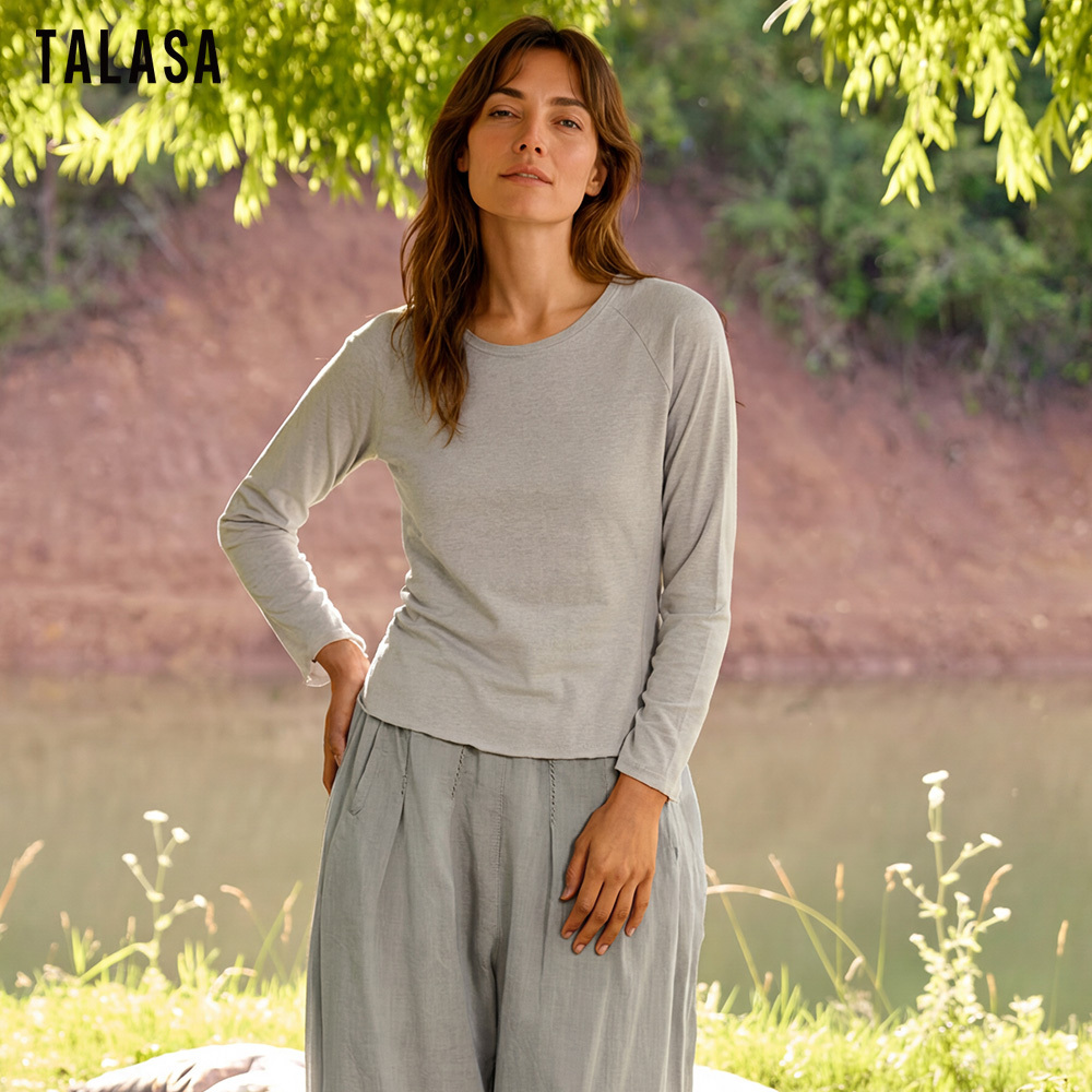 Linen A T-shirt for cultivation