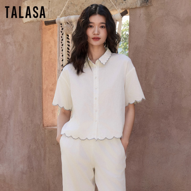 100% cotton Loungewear top
