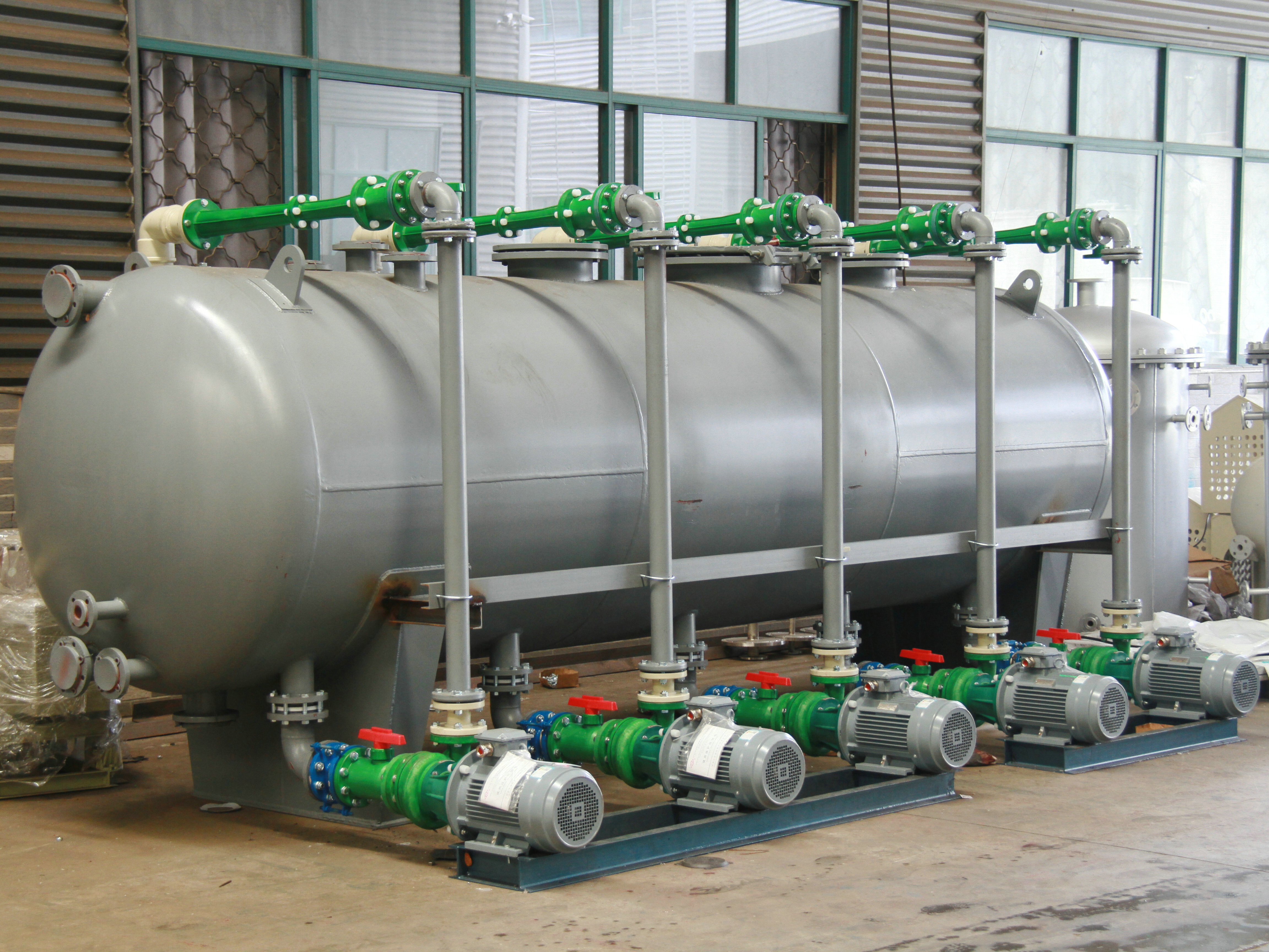 PTFE-Lined Steel Vacuum Unit,MY SHOP,Circular-type complete water-jet vacuum unit