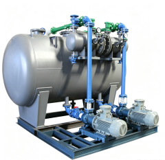 PTFE-Lined Steel Vacuum Unit,Hangzhou Xin'anjiang Industrial Pump Co., Ltd,Circular-type complete water-jet vacuum unit
