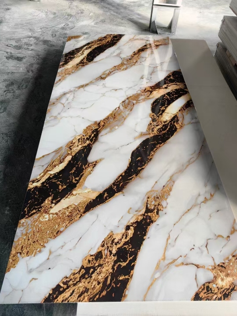 New Colours Indoor Use 1.22m X2.44m Marble Sheet UV Board, ROYUE Material,New Colours Indoor Use 1.22m X2.44m Marble Sheet UV Board