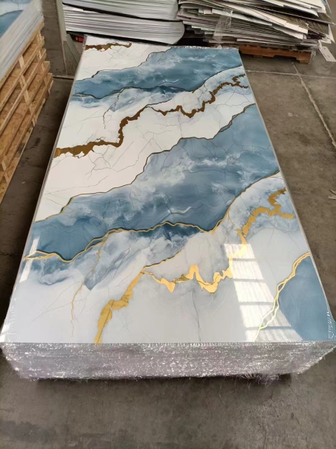 New Colours Indoor Use 1.22m X2.44m Marble Sheet UV Board, ROYUE Material,New Colours Indoor Use 1.22m X2.44m Marble Sheet UV Board