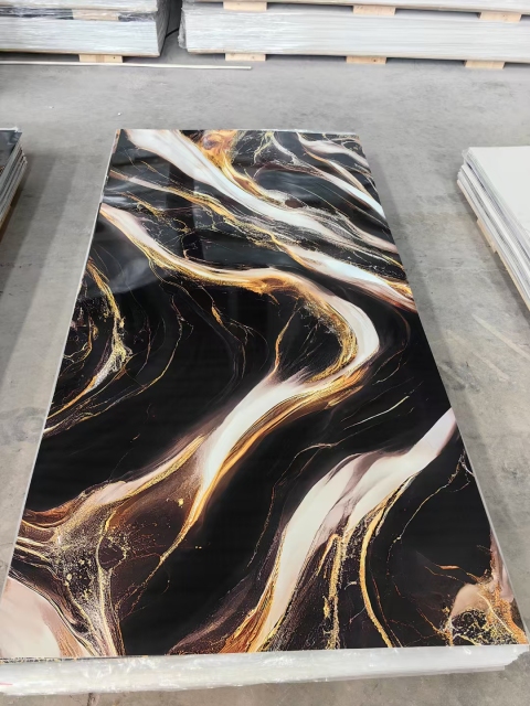 New Colours Indoor Use 1.22m X2.44m Marble Sheet UV Board, ROYUE Material,New Colours Indoor Use 1.22m X2.44m Marble Sheet UV Board