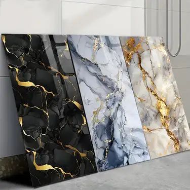 Easy Installation Wall Panels Waterproof PVC Stone & UV Marble Sheet Wall Panel Interior Decorative Background Board for Home, ROYUE Material,Easy Installation Wall Panels Waterproof PVC Stone & UV Marble Sheet Wall Panel Interior Decorative Background Board for Home