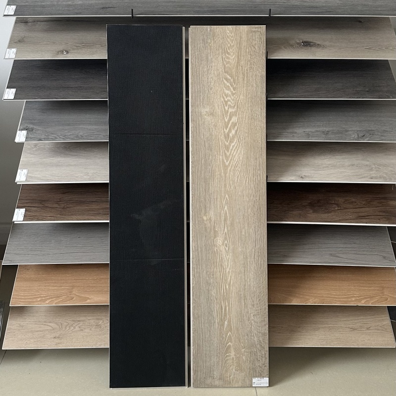 SPC SPAR Lock Click Vinyl Flooring 5+1.5mm Thick Non-Slip Waterproof Wear-Resistant Plastic Tile Plank for Gym School Use, ROYUE Material,SPC SPAR Lock Click Vinyl Flooring 5+1.5mm Thick Non-Slip Waterproof Wear-Resistant Plastic Tile Plank for Gym School Use