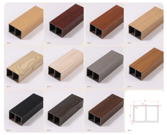 Supply Green Eco-friendly EcologicalWPC Timber Tube Wood square Hollow square Timbers Hebei for Home Commercial Useno Painting, ROYUE Material,Supply Green Eco-friendly EcologicalWPC Timber Tube Wood square Hollow square Timbers Hebei for Home Commercial Useno Painting