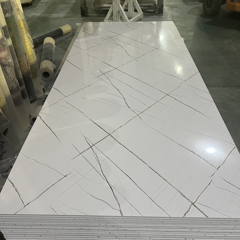 High Glossy UV Marble Sheet Waterproof Fireproof PVC Marble Sheet Wall Panel for Home Decoration, ROYUE Material,High Glossy UV Marble Sheet Waterproof Fireproof PVC Marble Sheet Wall Panel for Home Decoration