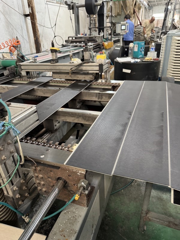 SPC flooring production line