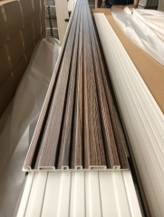 China Factory Decorative Indoor WPC Wall Panel for Bathroom Staircase Ceiling Decoration-Moisture-Proof & Sound-Absorbing, ROYUE Material,China Factory Decorative Indoor WPC Wall Panel for Bathroom Staircase Ceiling Decoration-Moisture-Proof & Sound-Absorbing