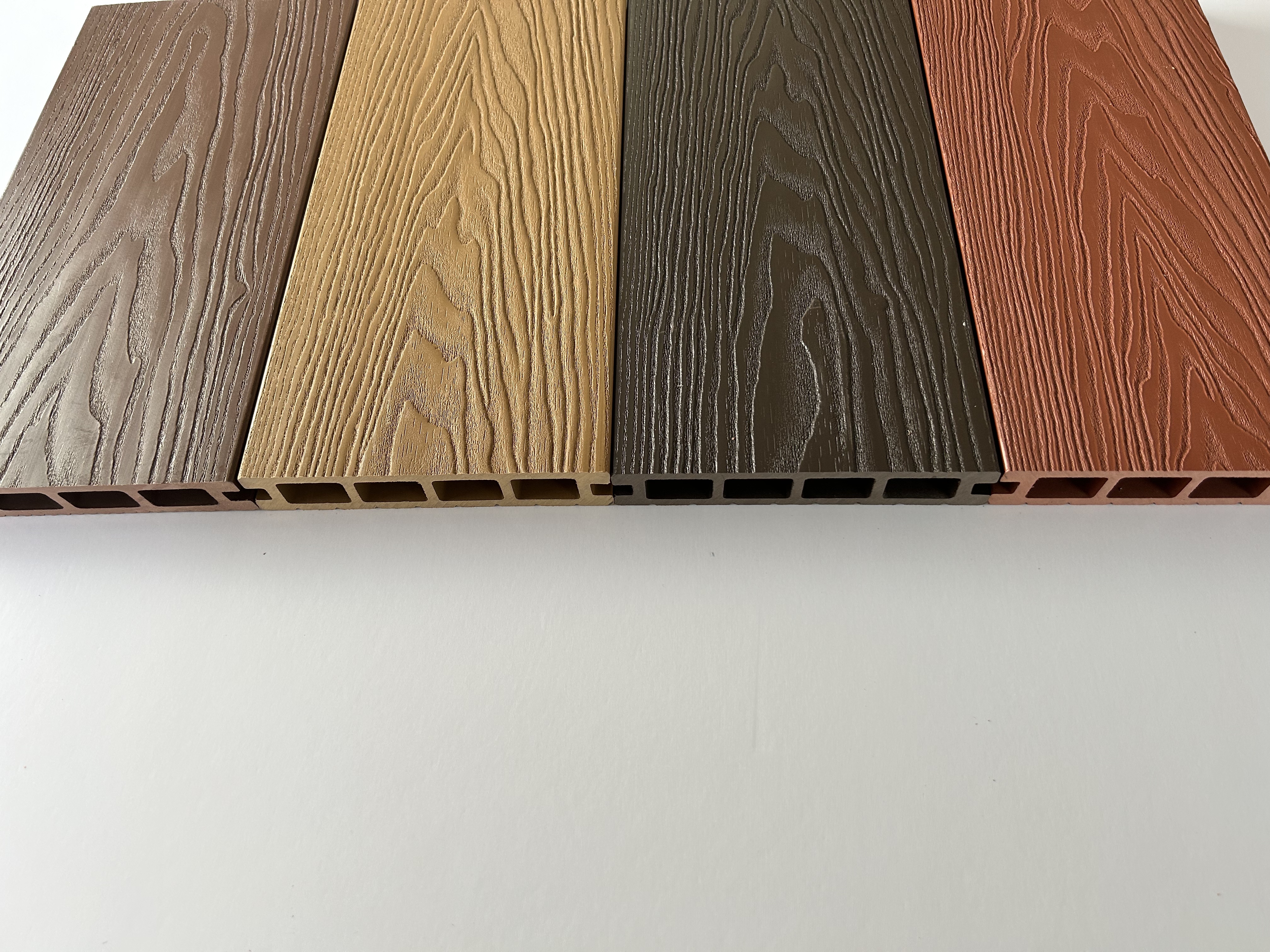 Outdoor 140*25mm Modern Anti-Slip Straight Grain WPC Decking for Garden Terrace, ROYUE Material,Outdoor Square 18mm Modern Anti-Slip Straight Grain WPC Decking for Garden Terrace