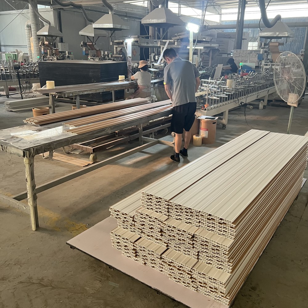 Laminating workshop - film feeding and alignment