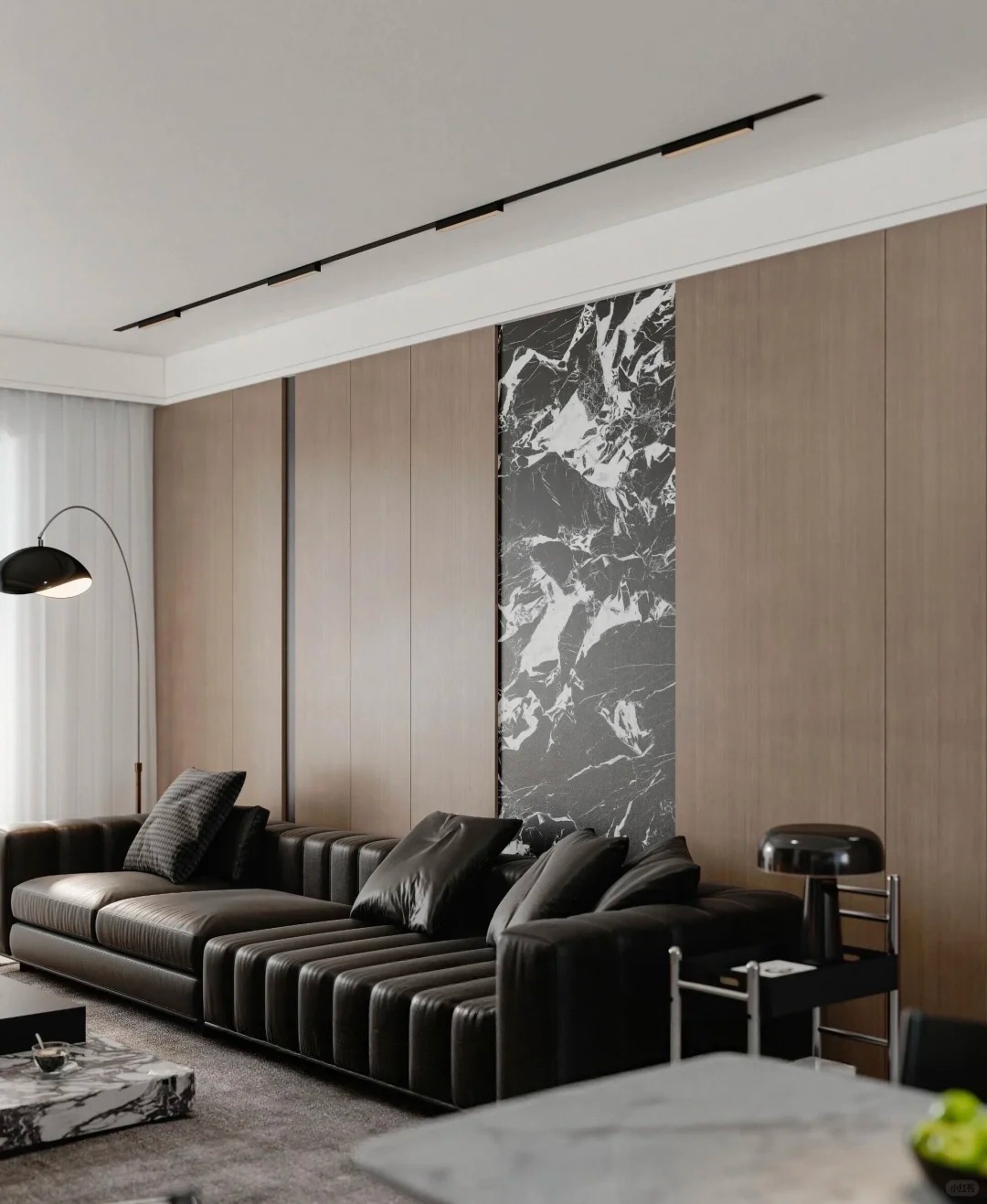 Bamboo charcoal board used in hotel lobby and commercial wall cladding