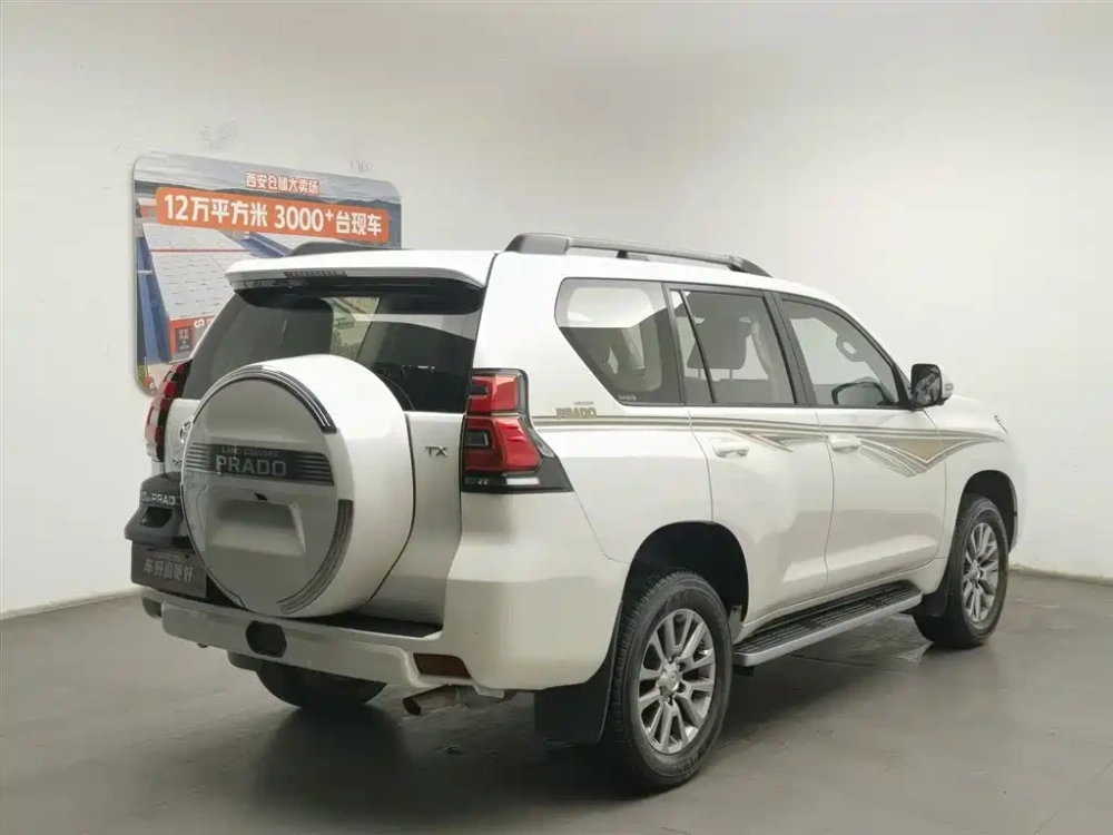 Toyota Prado 2018 3.5L Automatic TX-L Rear-mounted Spare Tire