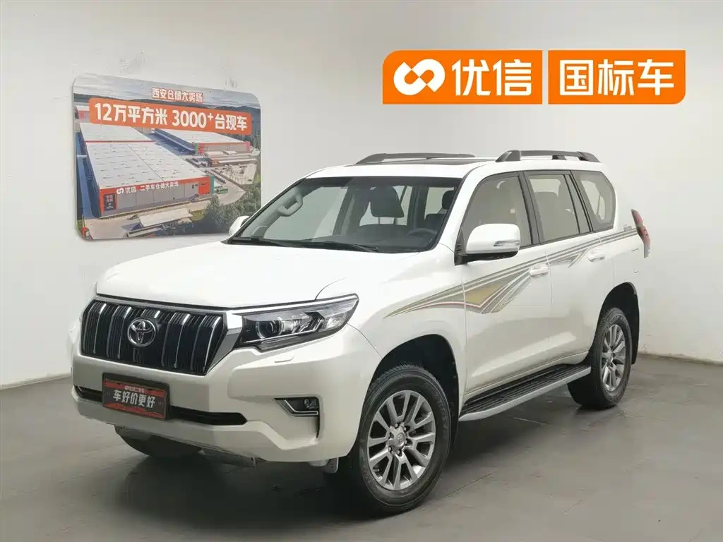 Toyota Prado 2018 3.5L Automatic TX-L Rear-mounted Spare Tire