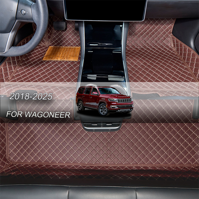 【LHD】For Jeep For Wagoneer 2018-2022 Car Floor Mats