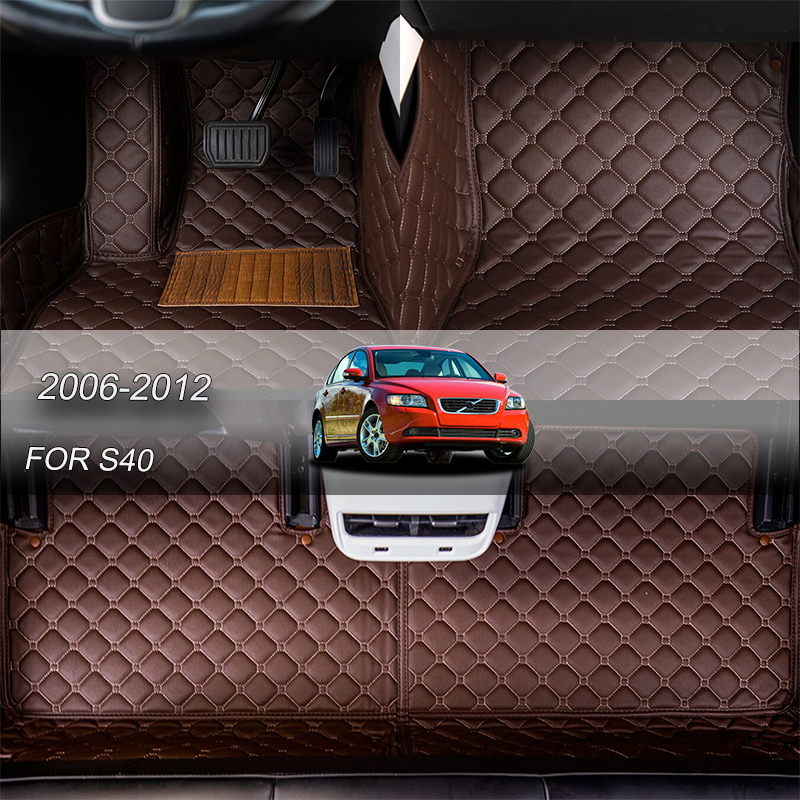 【LHD】For Volvo For S40 2006-2012 Car Floor Mats