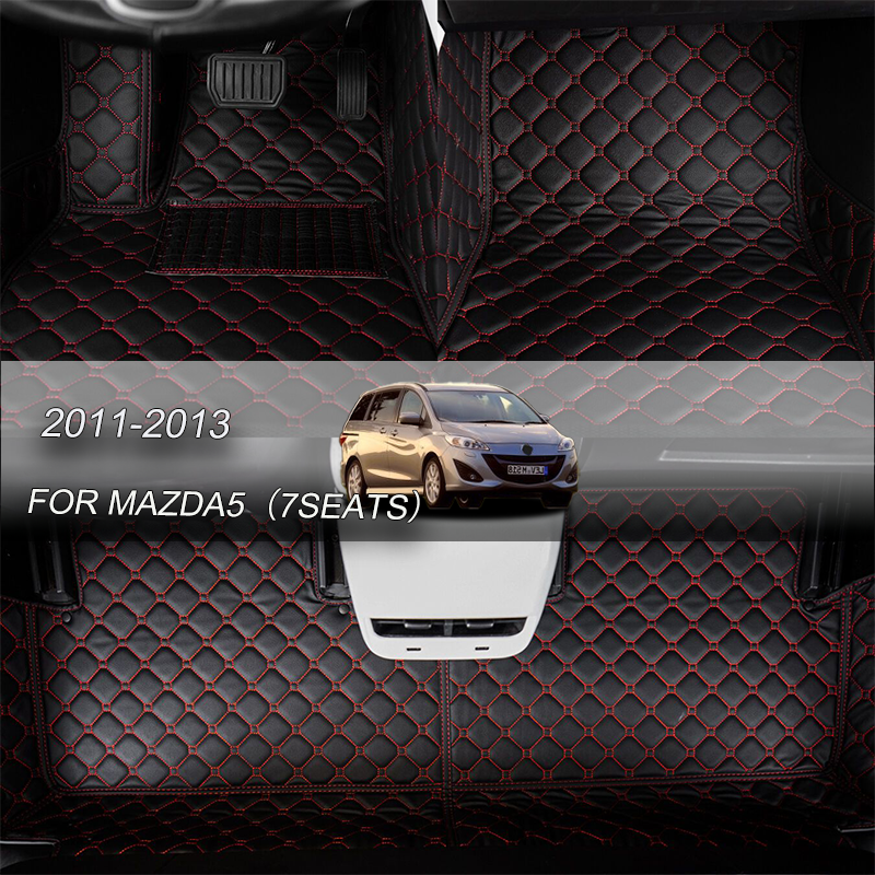 【LHD】For Mazda For Mazda5（7seats） 2011-2013 Car Floor Mats