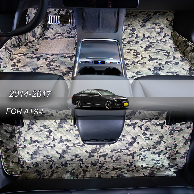 【LHD】For Cadillac For ATS-L 2014-2017 Car Floor Mats