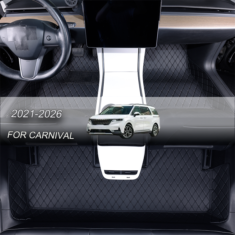 【LHD】For KIA For Carnival 2021-2026 Car Floor Mats