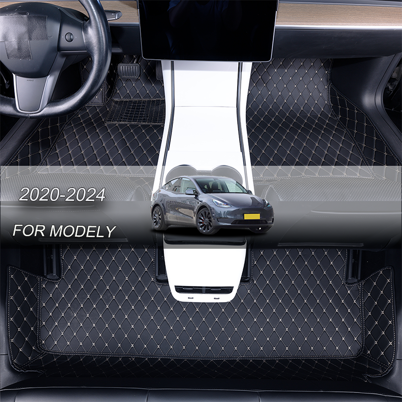 【LHD】For Tesla For Model Y 2020-2024 Car Floor Mats