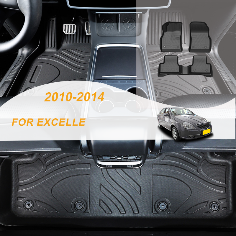【LHD】For Buick For EXCELLE/EXCELLE XT/EXCELLE GT 2010-2014 TPE Car Floor Mats