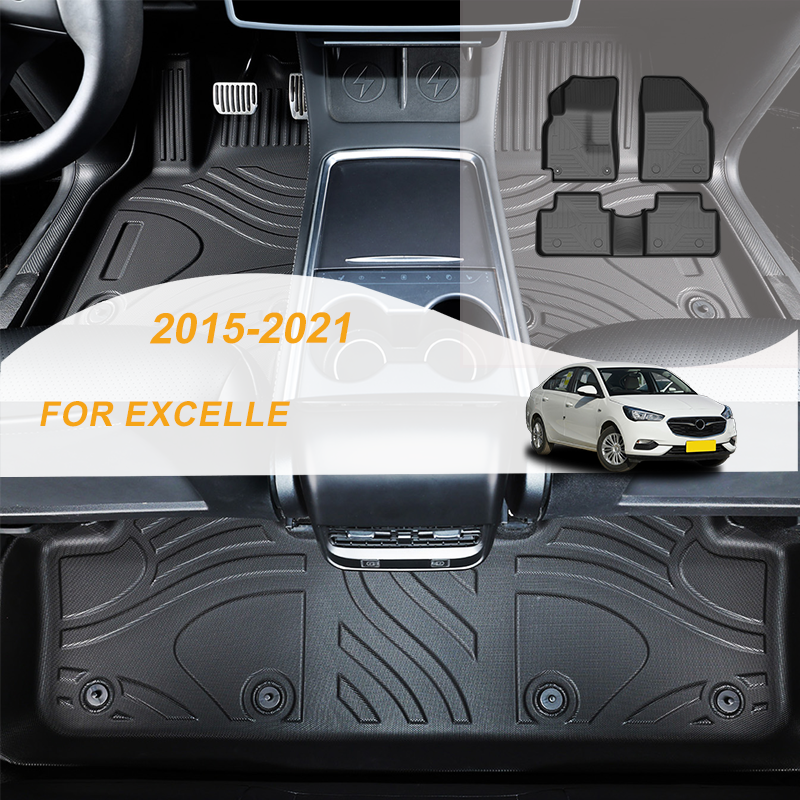 【LHD】For Buick For EXCELLE/EXCELLE GT 2015-2021 TPE Car Floor Mats