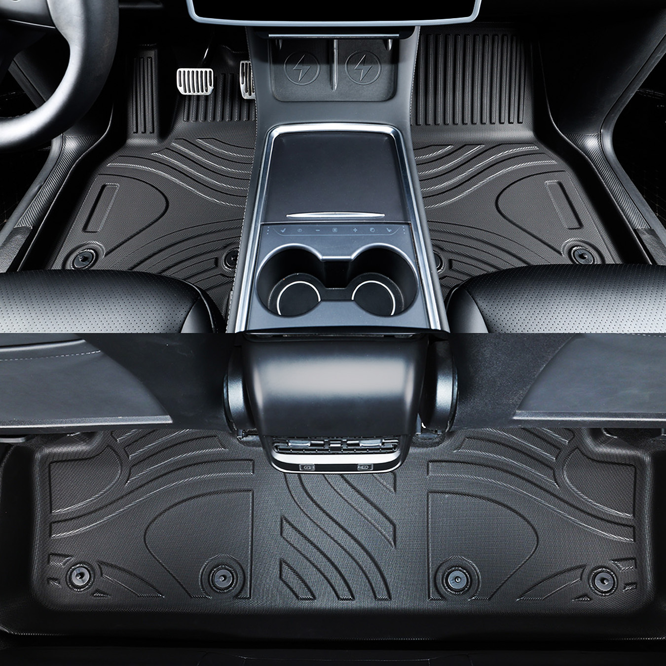 【LHD】For Hyundai For TUCSON 2019-2020 TPE Car Floor Mats