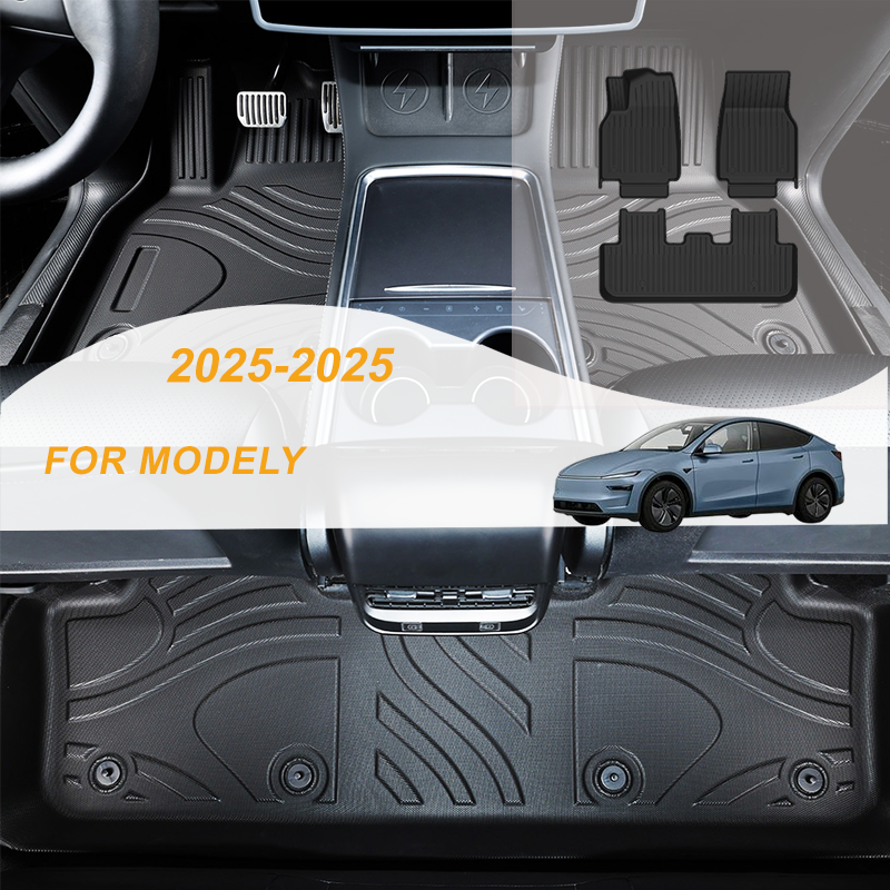 【LHD】For Tesla For MODEL Y 2025-2025 TPE Car Floor Mats