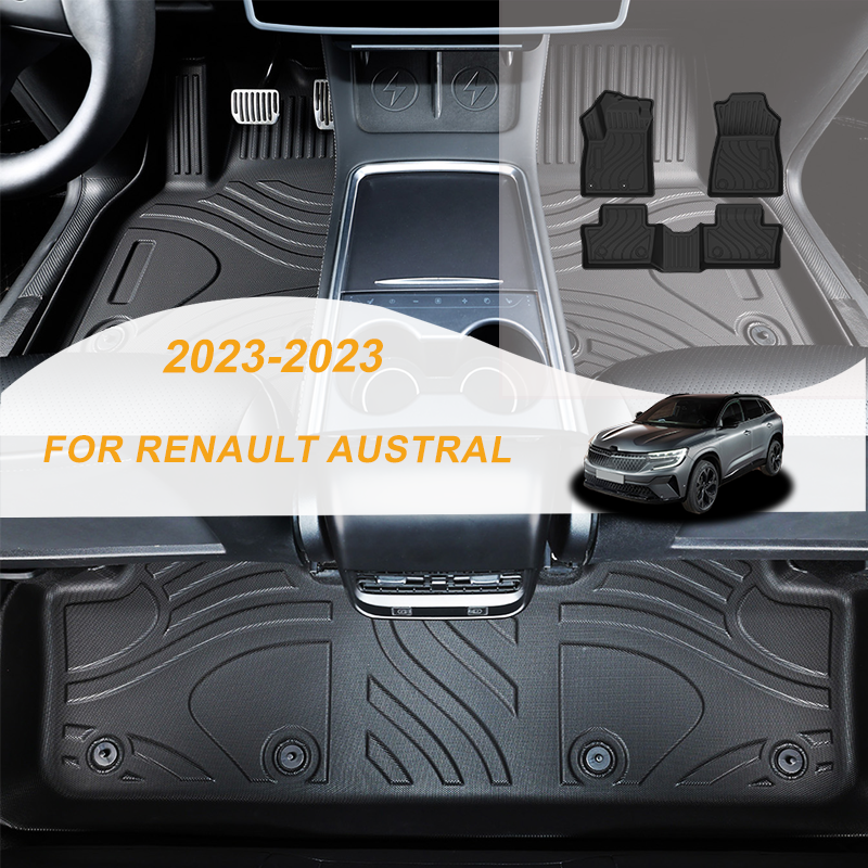 【LHD】For Renault For Austral 2023-2023 TPE Car Floor Mats