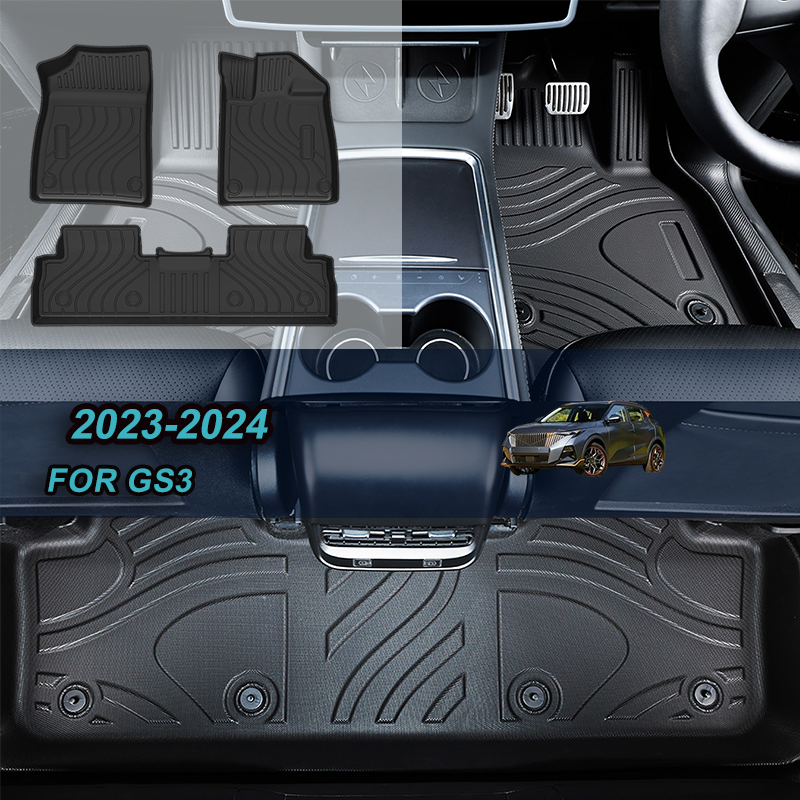 【RHD】For GAC Trumpchi For GS3 2023-2024 TPE Car Floor Mats