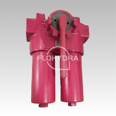 Flohydra FLNDBN/HC250DDF10D1.X/-L24 Replacement Inline Duplex Filter For Hydac,Flohydra,Flohydra RFLDON661DAL10D1.0/-LED Replacement Hydraulic Filter Assembly For Hydac