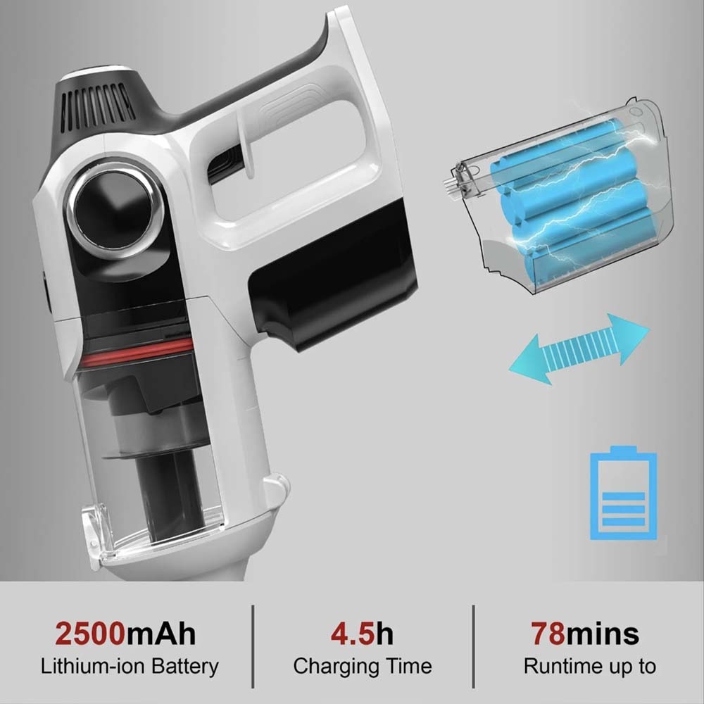 High Suction Cordless Stick Vacuum Cleaner Ikono IK-V10 OEM Supply,Ikono Cleaning Appliance,High Suction Cordless Stick Vacuum Cleaner Ikono BVC-V10 OEM Supply Wholesale