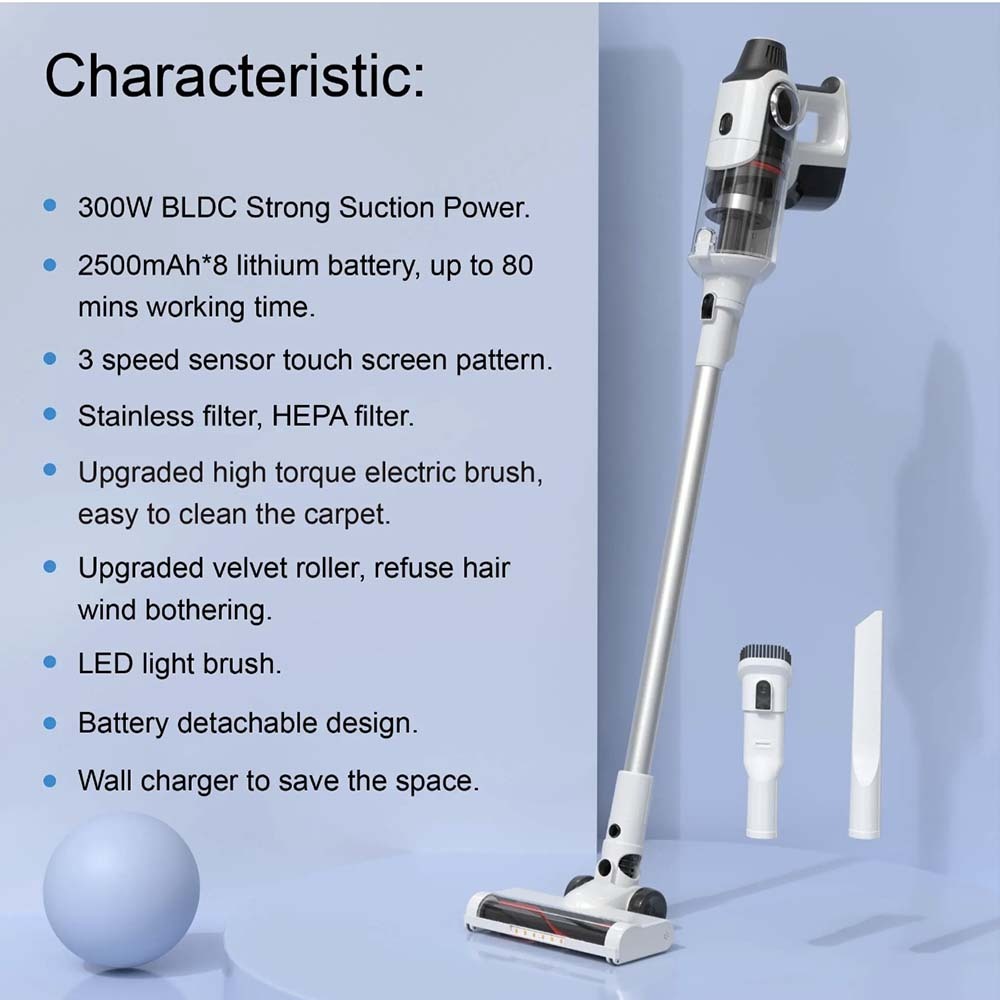High Suction Cordless Stick Vacuum Cleaner Ikono IK-V10 OEM Supply,Ikono Cleaning Appliance,High Suction Cordless Stick Vacuum Cleaner Ikono BVC-V10 OEM Supply Wholesale