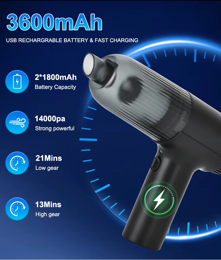 Cordless Portable Handheld Vacuum Cleaner Ikono IK-015D OEM Supply,Ikono Cleaning Appliance,Ikono A-015D Portable Cordless Vacuum Cleaner For Home Car