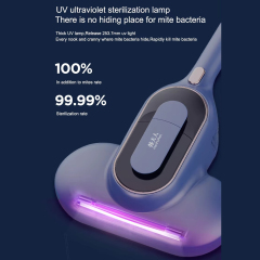 Handheld Vacuum with UV Sterilization Ikono HC01 OEM Supply,Ikono Cleaning Appliance,HC01 Handheld Vacuum Cleaner 300W 6kPa Dust Mite Remover