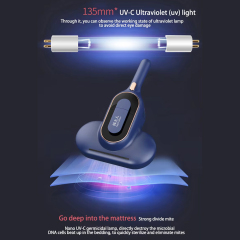 Handheld Vacuum with UV Sterilization Ikono HC01 OEM Supply,Ikono Cleaning Appliance,HC01 Handheld Vacuum Cleaner 300W 6kPa Dust Mite Remover