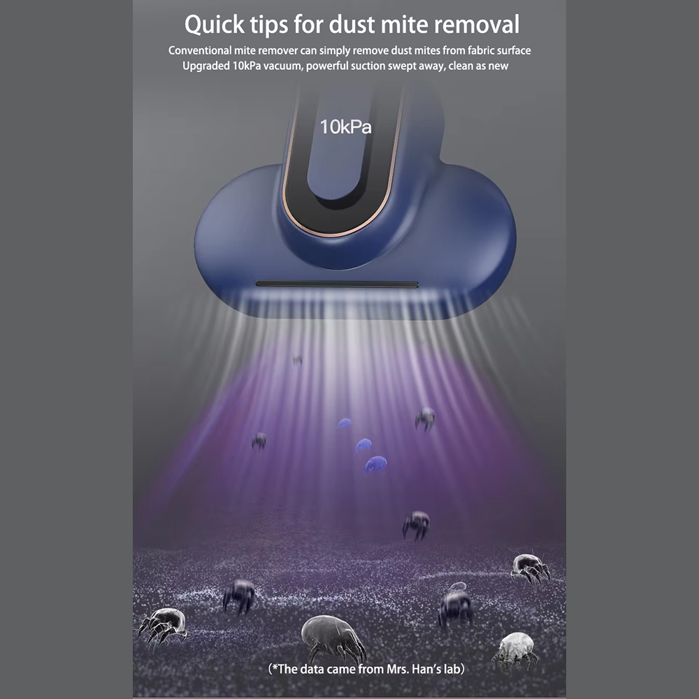 Handheld Vacuum with UV Sterilization Ikono HC01 OEM Supply,Ikono Cleaning Appliance,HC01 Handheld Vacuum Cleaner 300W 6kPa Dust Mite Remover