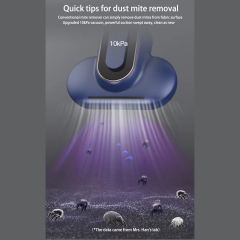 Handheld Vacuum with UV Sterilization Ikono HC01 OEM Supply,Ikono Cleaning Appliance,HC01 Handheld Vacuum Cleaner 300W 6kPa Dust Mite Remover